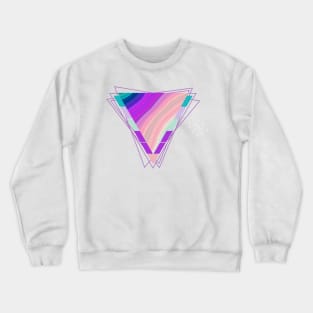 Abstract triangles Crewneck Sweatshirt